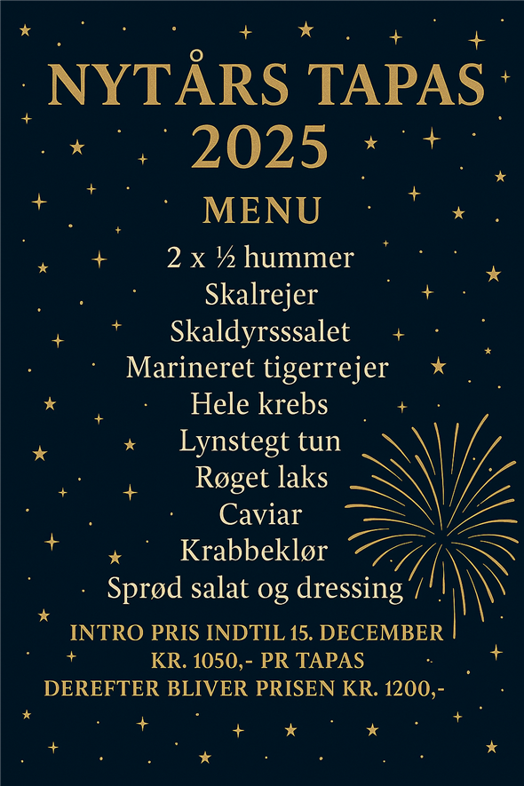 2 personer nytårs tapas